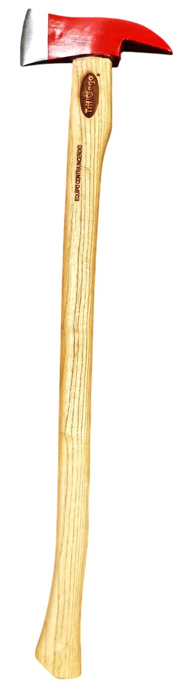 Hacha Con Mango De Madera Grande