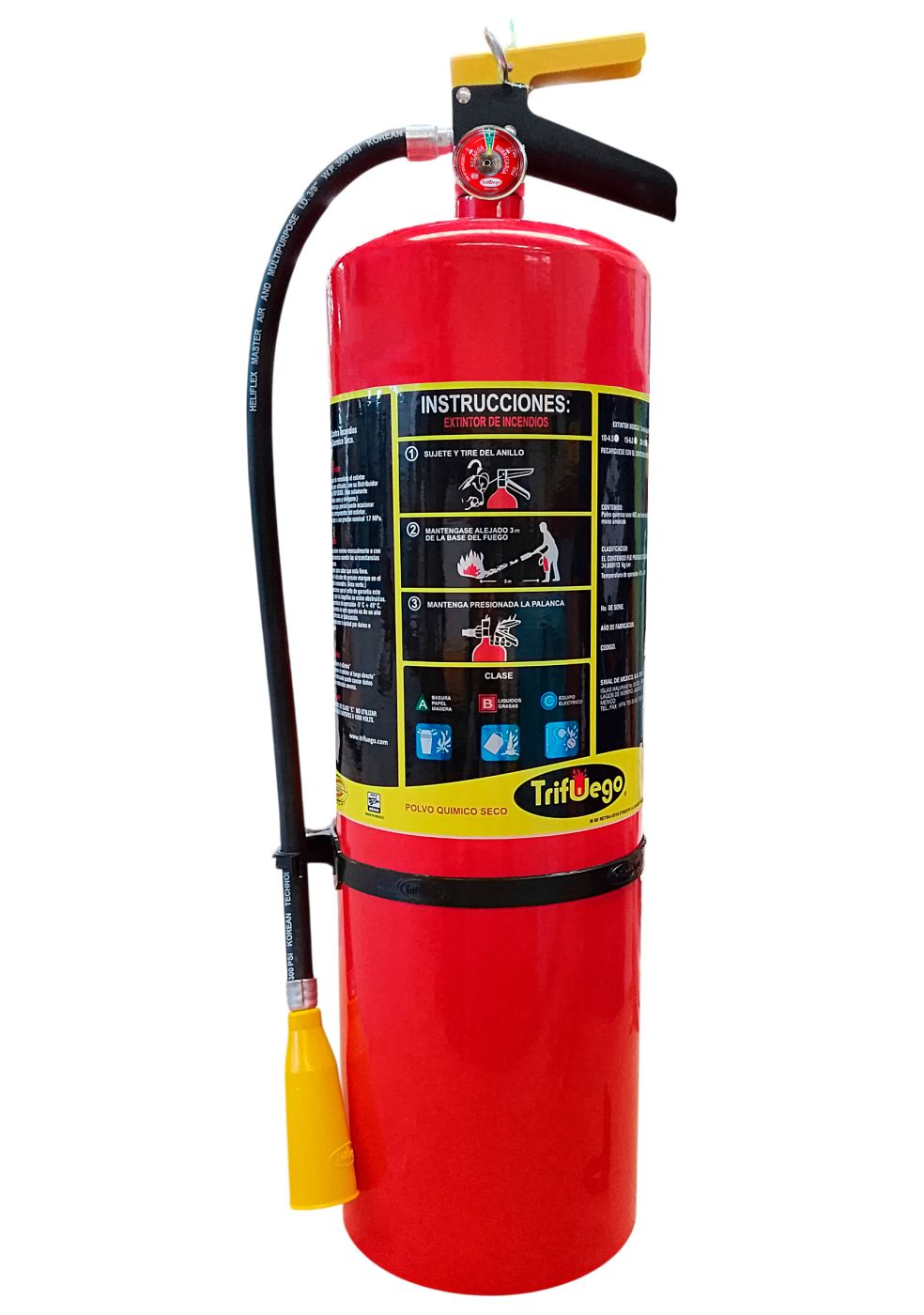 Extintor PQS ABC Trifuego 12 kg, Mod. 25