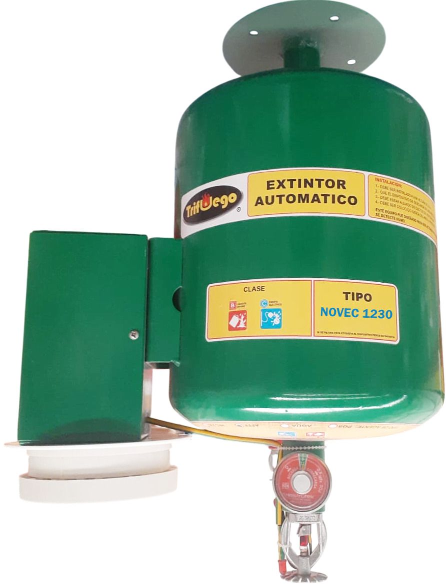 Extintor Esfera NOVEC 4.5 kg, con Detector