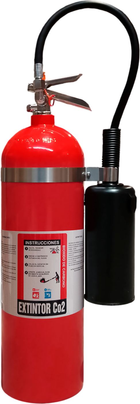 Extintor CO2 BC Trifire 20 lb Cilindro de aluminio