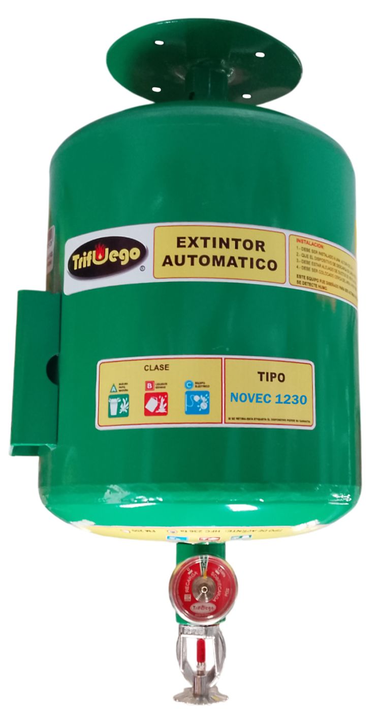 Extintor Esfera NOVEC 4.5 kg, Agente Limpio
