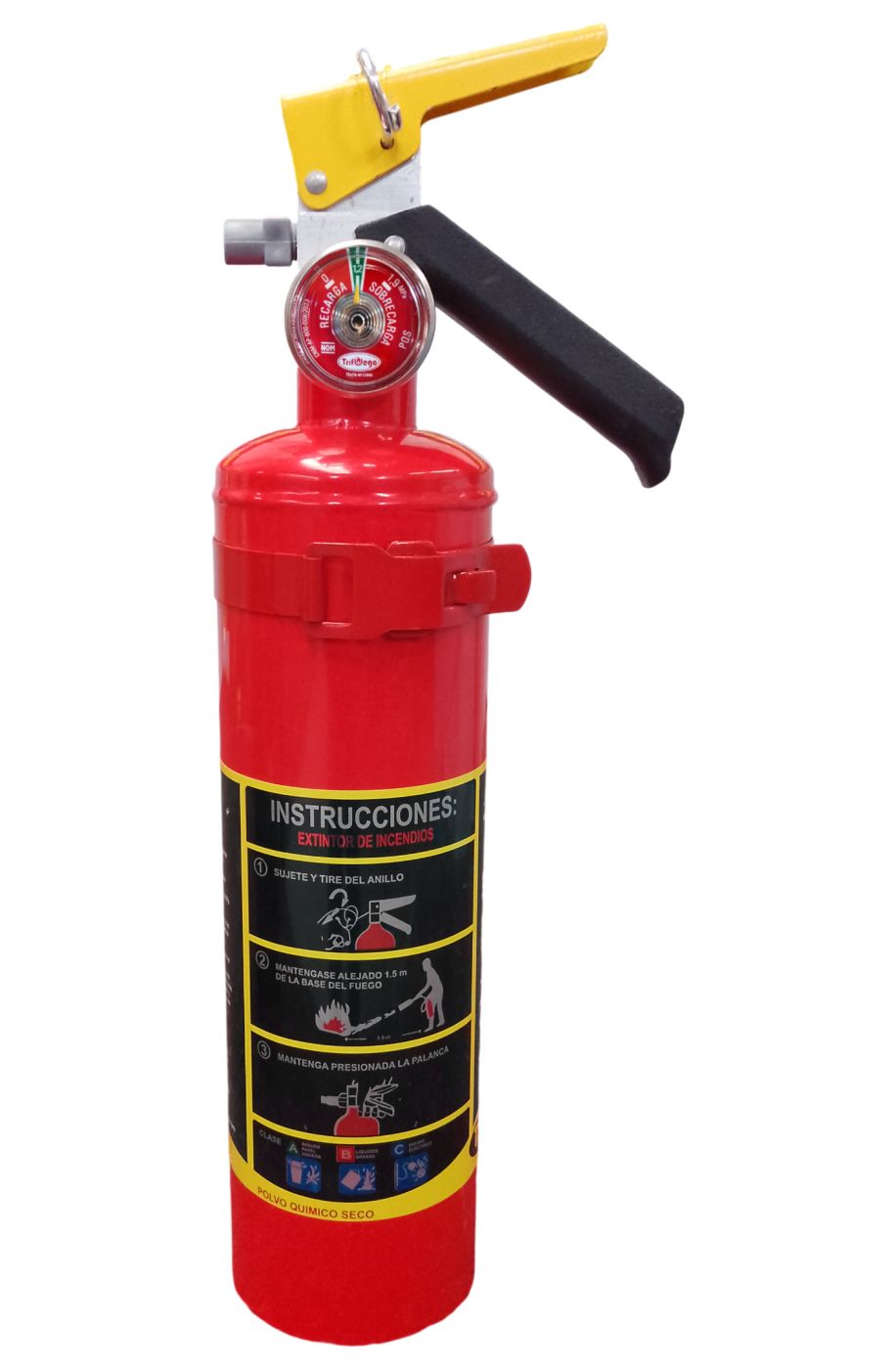 Extintor PQS ABC Trifuego 1 kg, Mod. 02