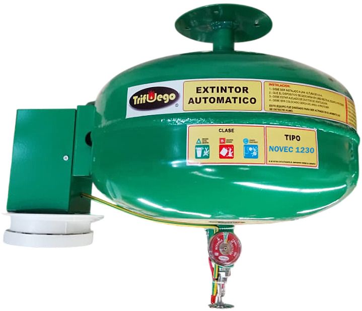 Extintor Esfera NOVEC 6 kg con Detector