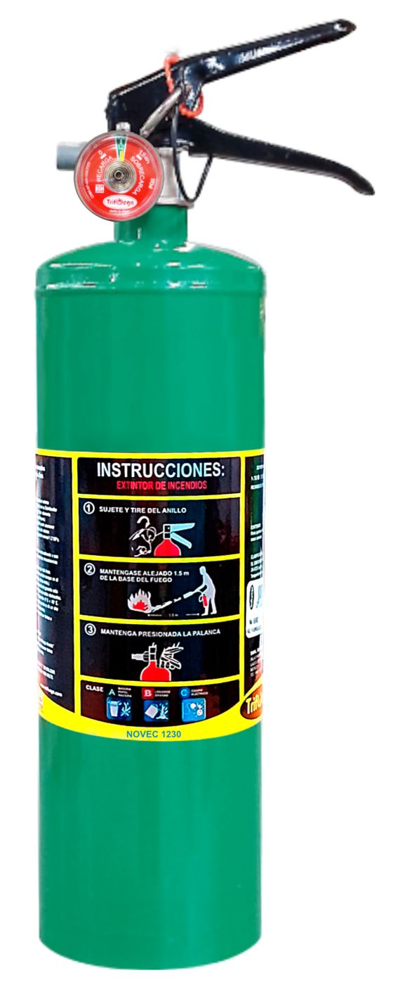 Extintor NOVEC Trifuego 2.5 kg, Mod. 05