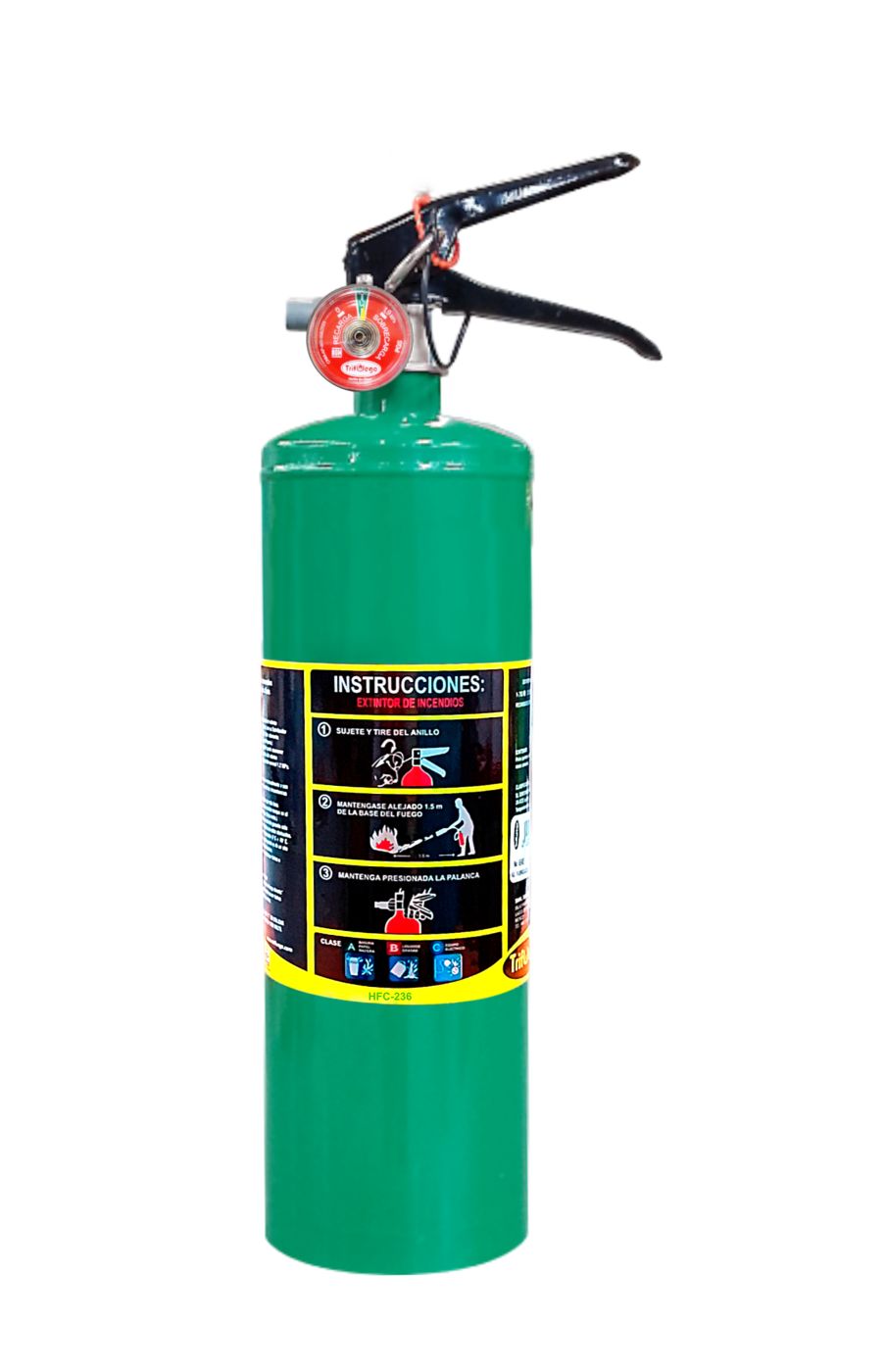 Extintor HFC-236 Trifuego 2 kg, Mod. 04